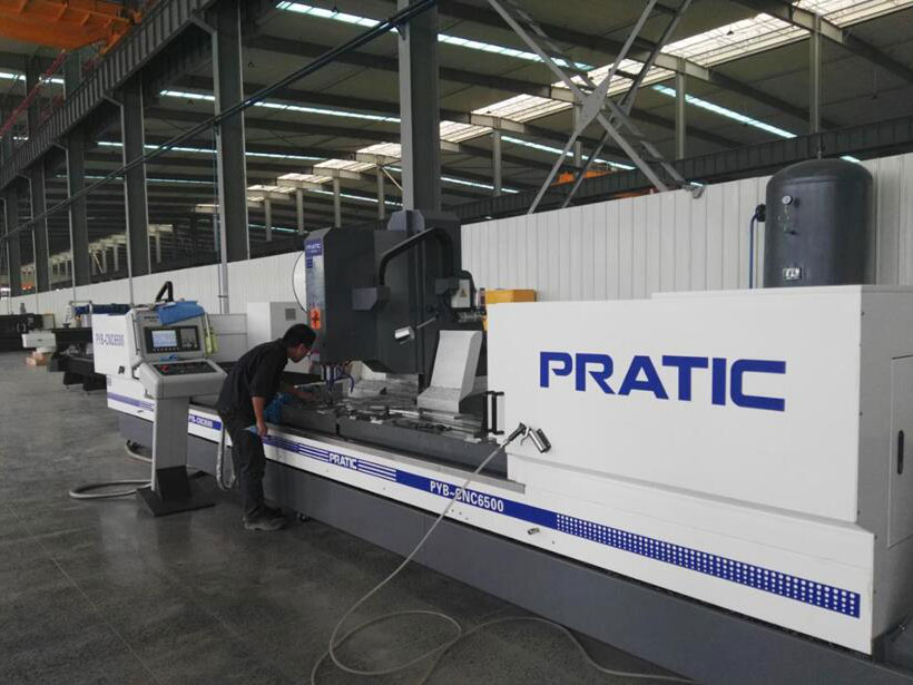 Aluminum parts milling