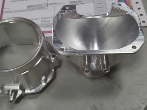 Scientific machined aluminum components parts